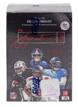 2025 Topps Signature Class Football Blaster 40-Box Case