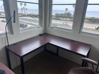 Large L-Shaped Corner Desk – Perfect WFH/Gaming Setup