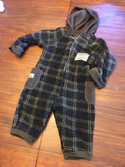 Warm fleece onesie size 12 months