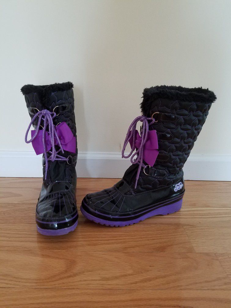 Jojo Siwa girls winter boots size 6