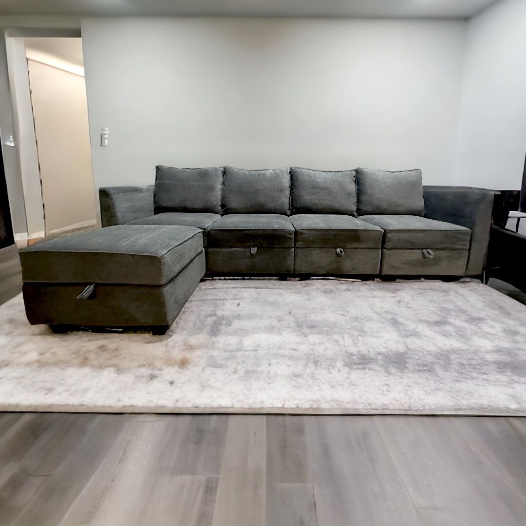 ♨️ MODULAR SECTIONAL COUCH  📦OPEN BOX    💰$50 Down   🚛Delivery Available 
