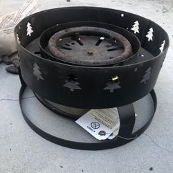 Portable Propane Fire Pit 18”