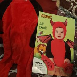Baby Red Devil Costume