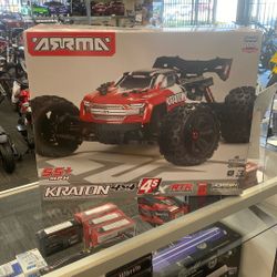 Arrma 1/10 Kraton 4s 4x4 RTR Brushless Speed Truck