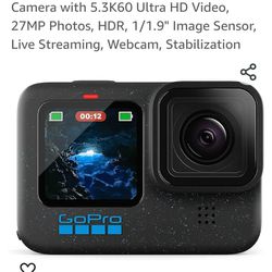 GOPRO HERO 12 NEW IN THE BOX