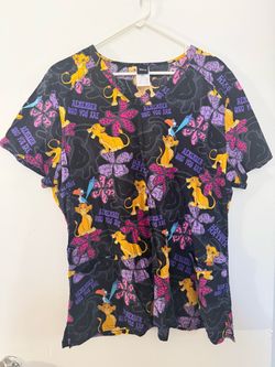 Disney The Lion King Scrub Top 2XL