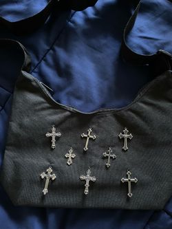 Nylon Crosses shoulder bag
