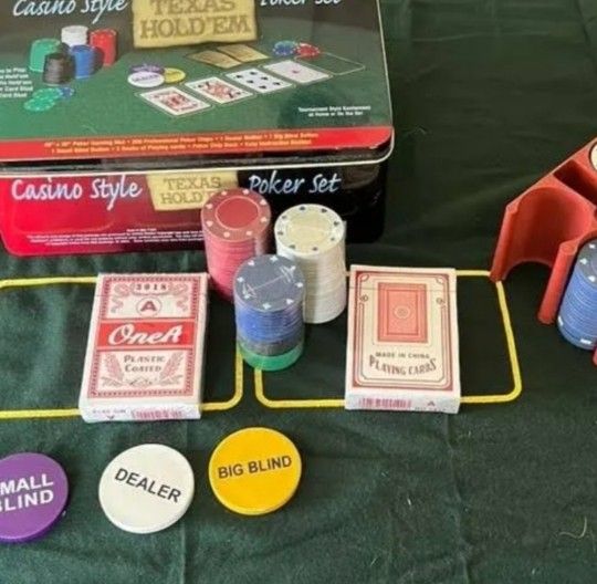 Texas Hold'Em Poker Set NEW