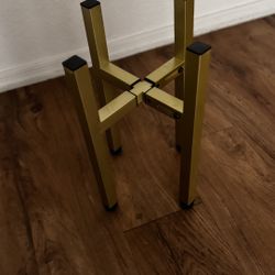 New Gold Plant Stand