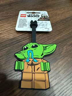 LEGO Star Wars Mandalorian Grogu Bag Tag
