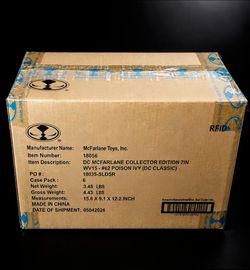 McFarlane Toys DC Poison Ivy Collector Edition 7in Action Figure Case of 6