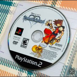 Kingdom Hearts Re Chain of Memories  (PS2, 2008) Disc Only Tested/Works!