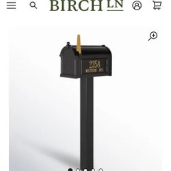 Balmoral Mailbox (Black) 