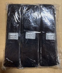 36 Black DECKY headbands