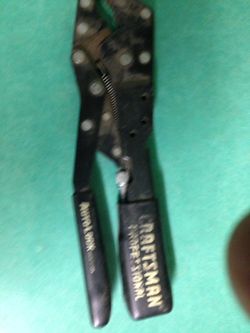 Craftsman lock jaw grip wrench