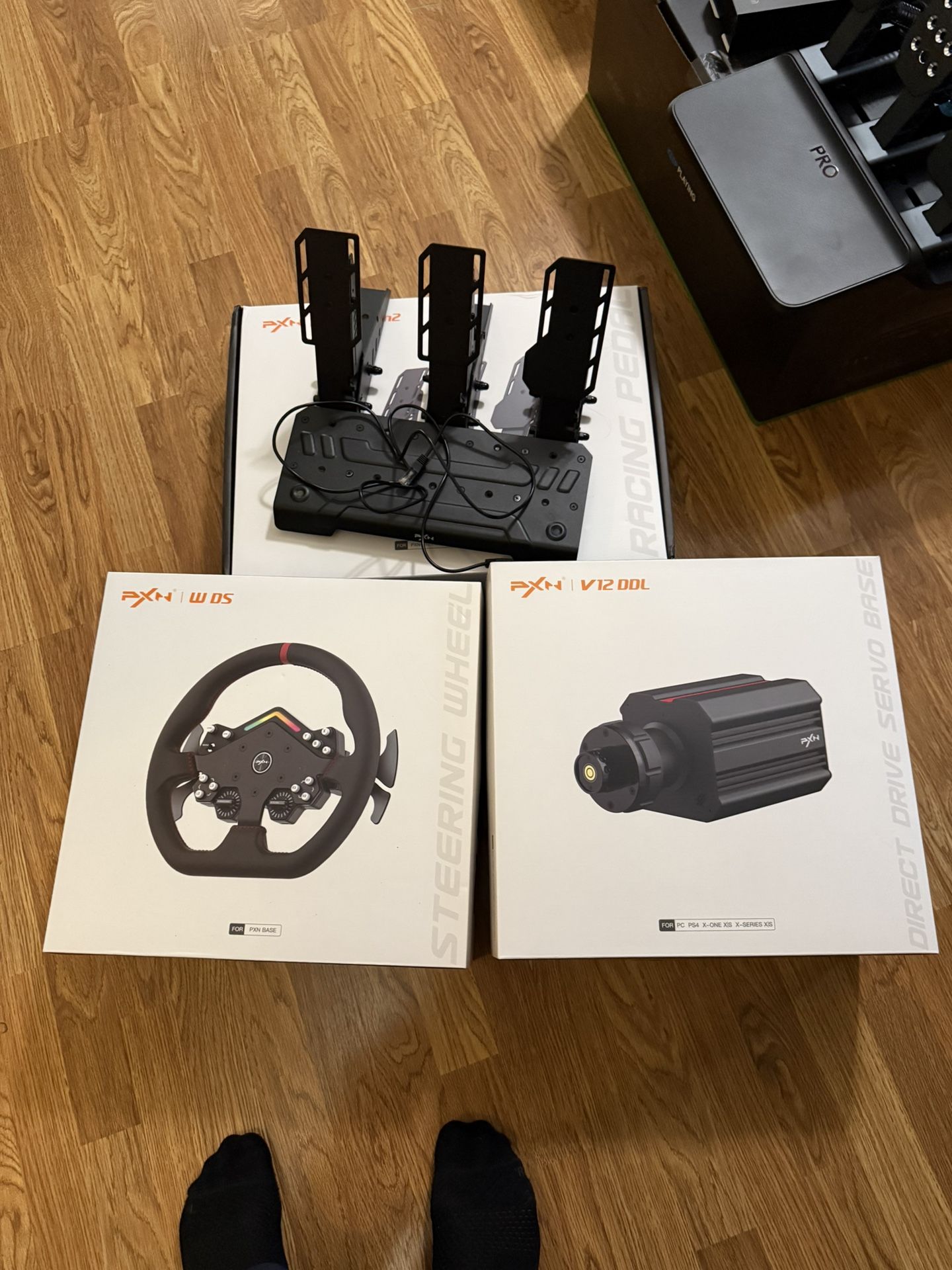 Sim Racing Direct Drive Wheel And Motor