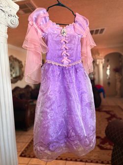 Rapunzel Princess Costume Dress Girls