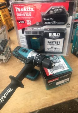 Makita Hammer Drill Set 200$