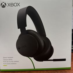 XBOX Stereo Headset Brand New In Box