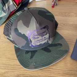 SUPREME CAMO MESH SNAPBACK (212EATSHYT)