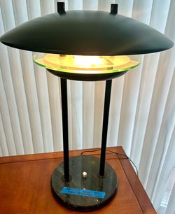 MCM “UFO Lamp” by Kovacs Sonneman (16”w x 24”h)