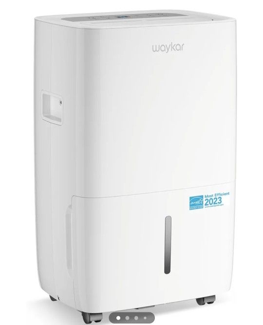 Waykar 80 Pints Energy Star Dehumidifier for Spaces up to 5,000 Sq