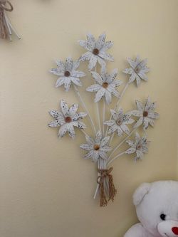 two flower decor