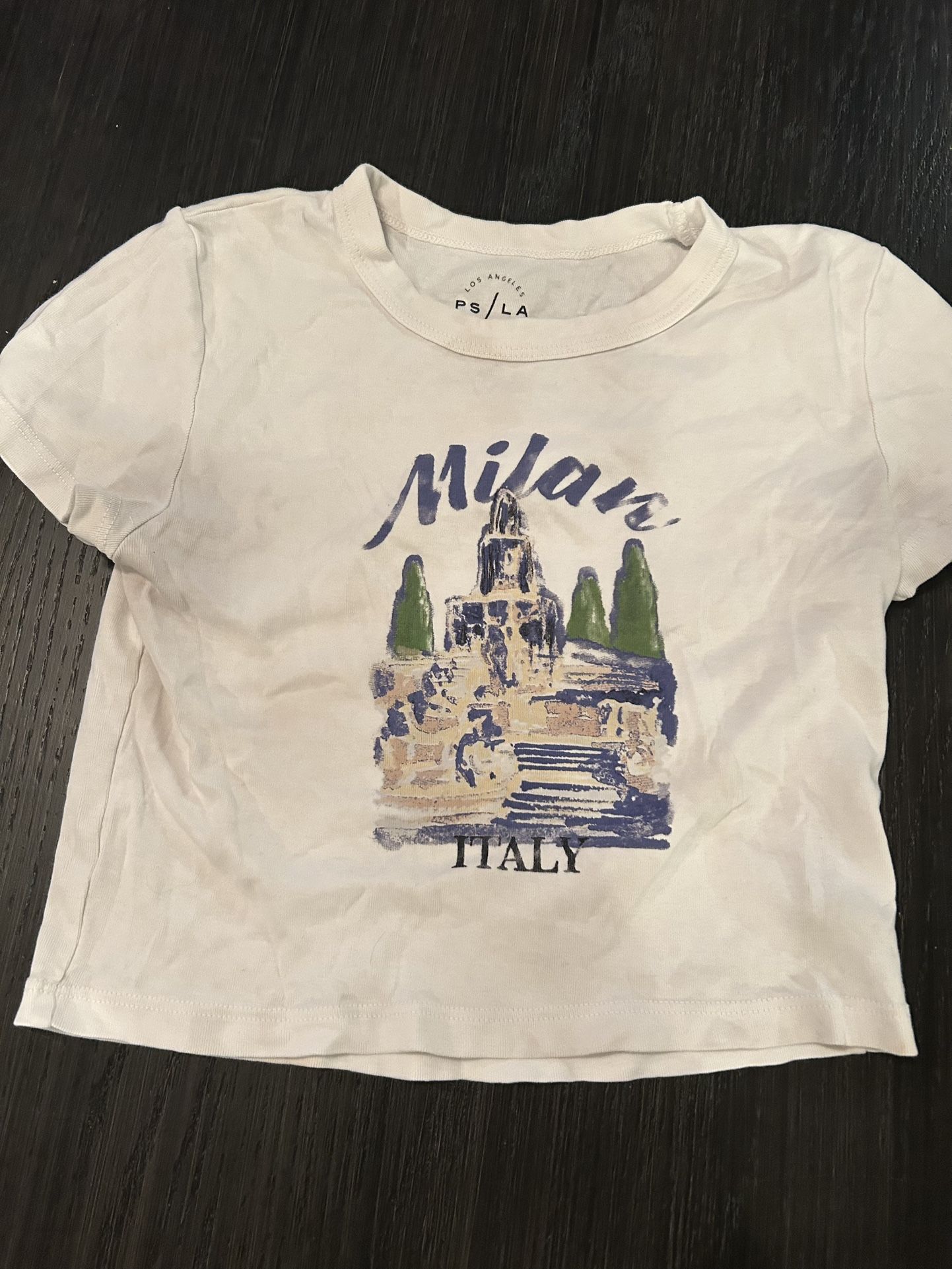 Milan Italy tee shirt size extra small
