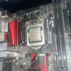 Asus Z170I Pro Gaming Desktop Motherboard  And intel CPU 