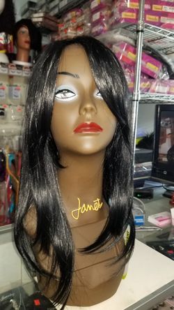 Model Model, synthetic Lace Front & Heat Safe Wig.