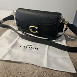 Coach Tabby 26 Women's Shoulder Bag, Small - (Black)