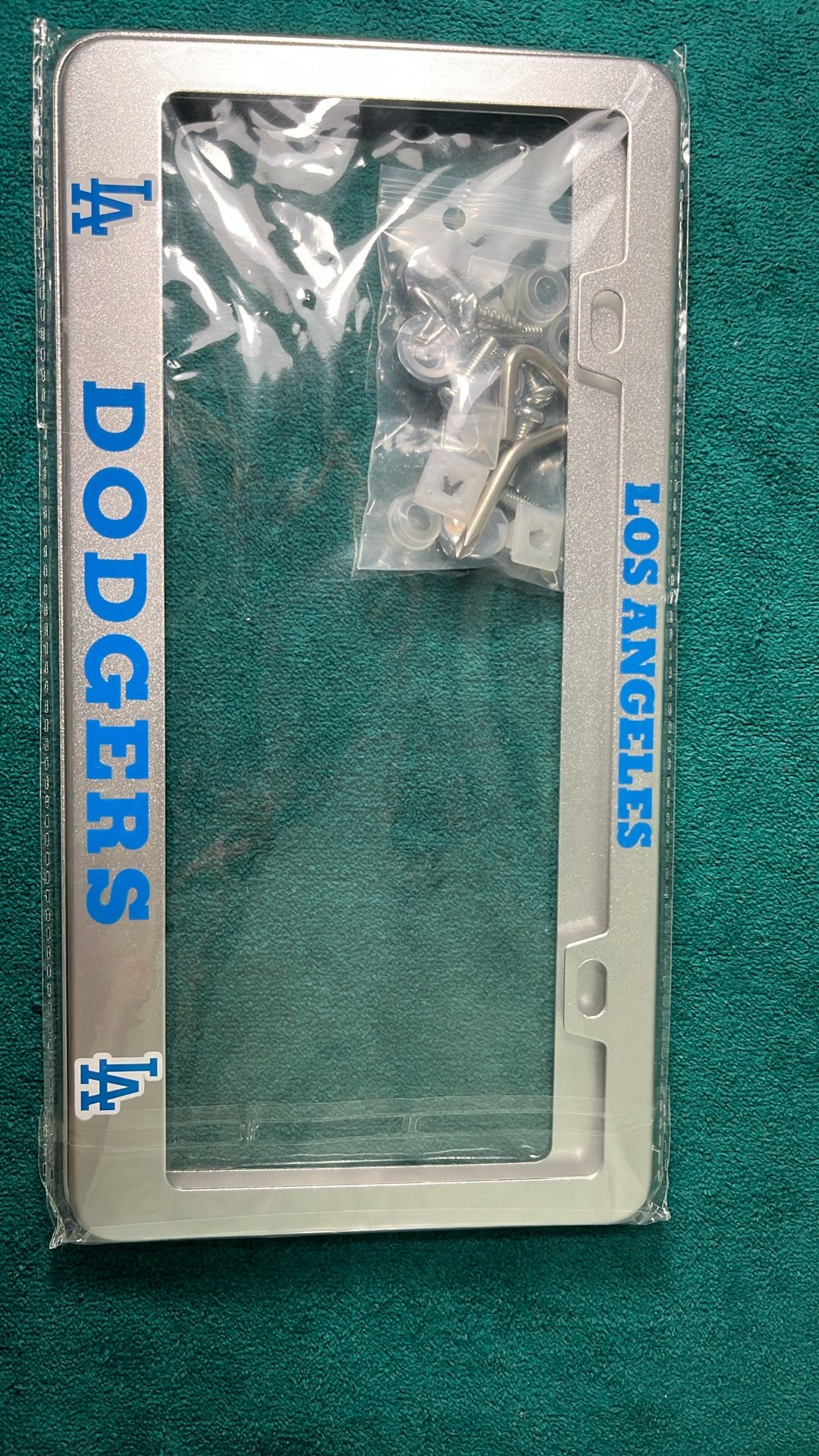 2 Pack License Plate Frame Compatible Dodgers