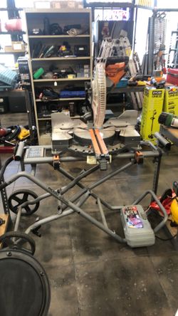 Rigid chopsaw with wheel base $399.99