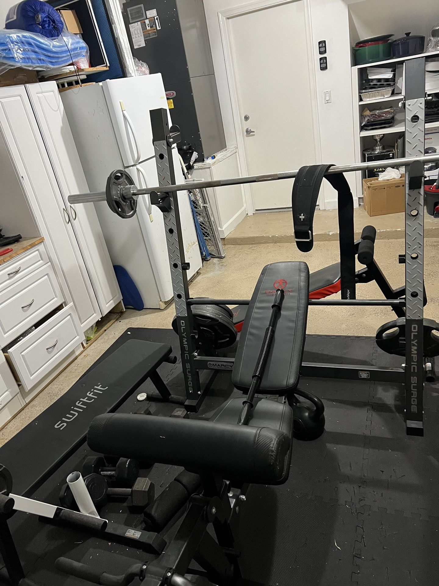 Complete Home Gym Rarely Used