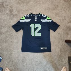 Seahawks Large 12 Fan Jersey