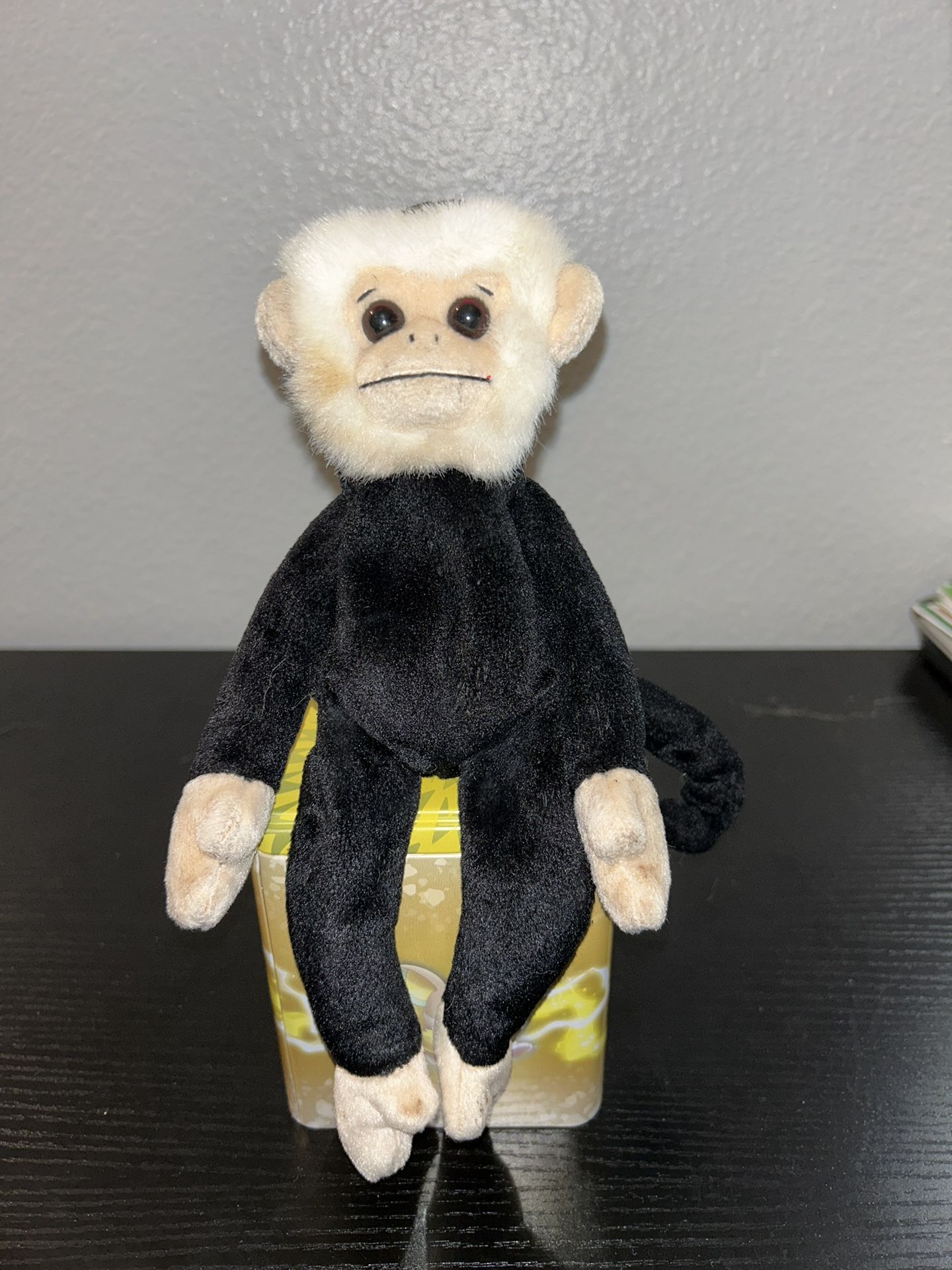 Ty Beanie Baby Mooch the Spider Monkey 1(contact info removed) Gasport Errors No Stamp