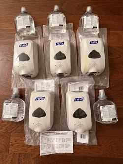 Purell LTX-12 Touch-Free Hand Sanitizer Dispensers & Refills (Brand New / Exp. 2028)