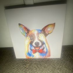 Colorful Doggy Painting