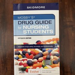 New With Code! Mosby's Drug Guide for Nursing Students