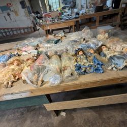 Collection Of Antique Dolls