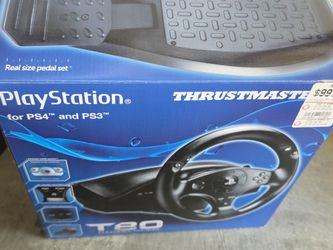 Thrustmaster T80 Racing Wheel for PS4 and PS3