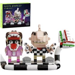 Horror Figure Toy Building Set Beetlejuice Movie Adam & Barbara Maitland Figures