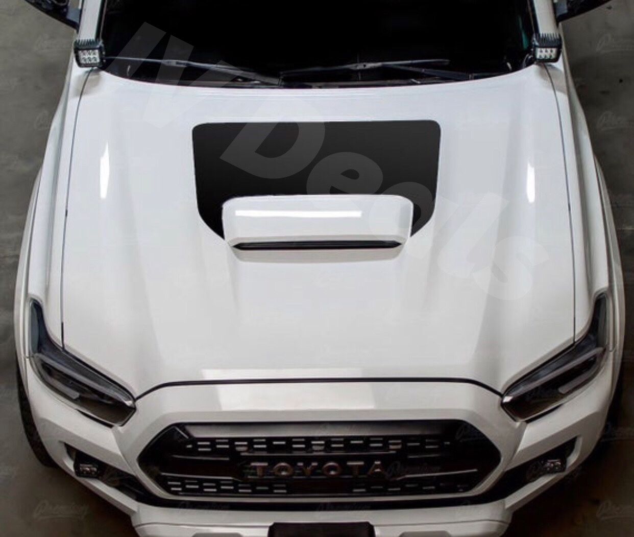 TRD Toyota Tacoma Pro Scoop Hood Decal Lasts 7+ High Quality