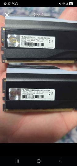 Ddr5 7200mhz 32 gia cl34 2×16