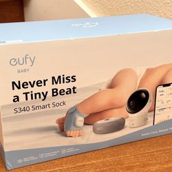 Brand New eufy Baby Smart Sock, Smart Baby Monitor SKU434-S1