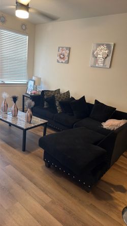 Couch and tables