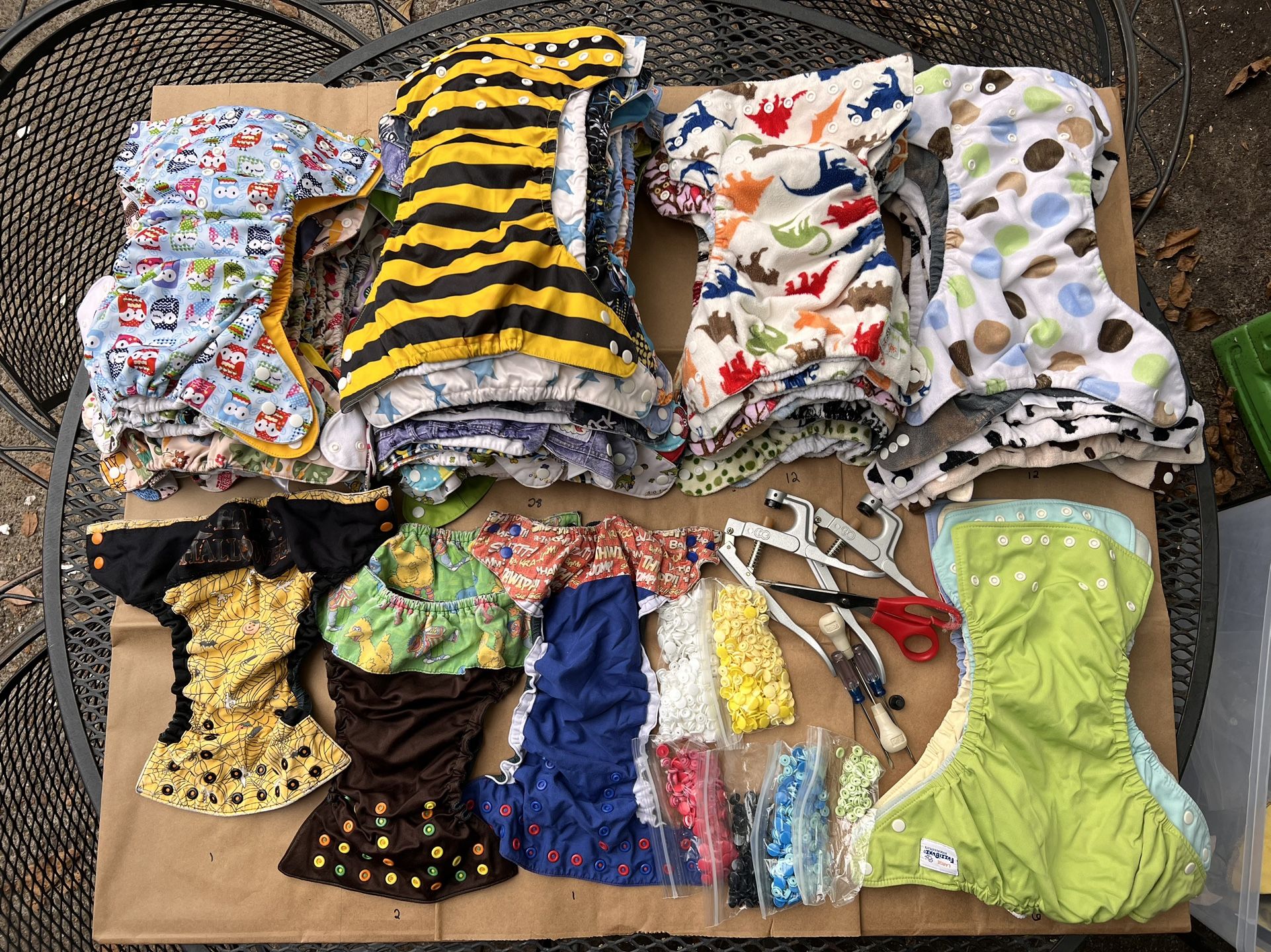 Huge Lot of Cloth Diaper Supplies