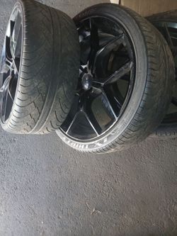 22 inch Rims w/Tires