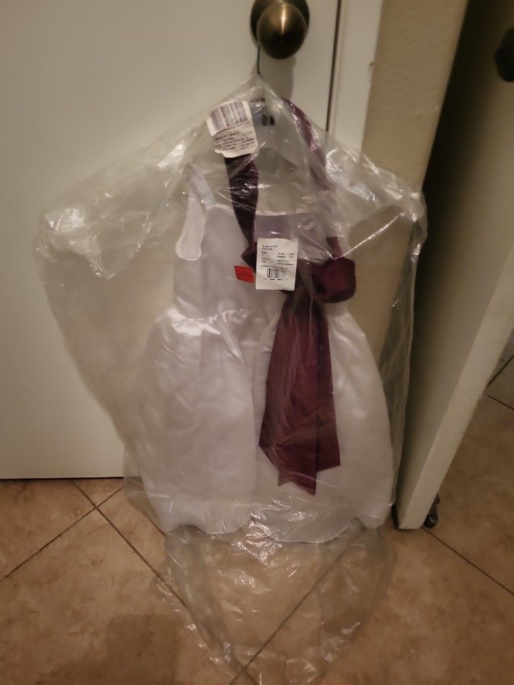 David's Bridal Flower Girl Dress Size 3