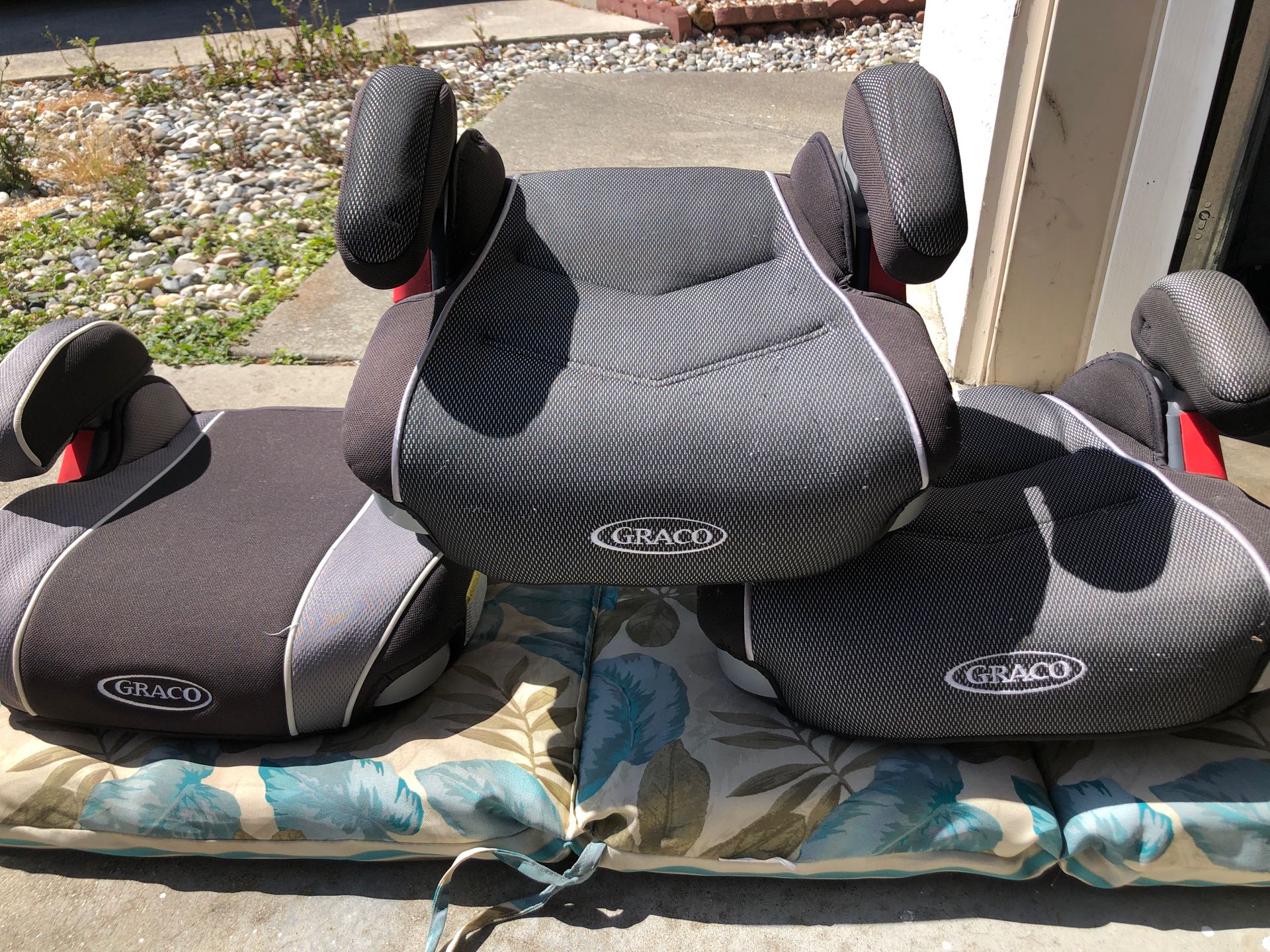 Graco backless booster Car Seats